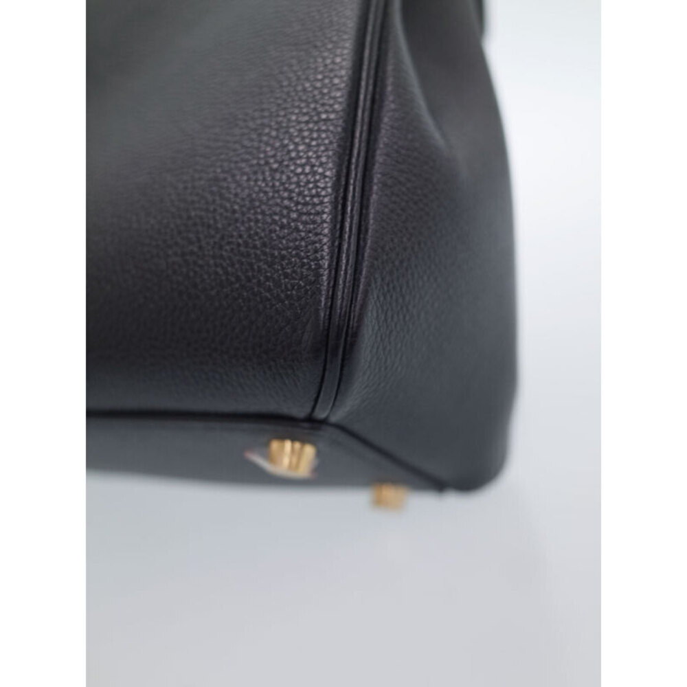 Celine Handbag Satinated Bag 16 Calfskin Shoulder Seize Black - Picture 4 of 9